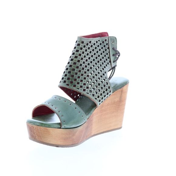 Bed Stu Womens Enid Green Shoes (NWT) - Picture 4 of 7